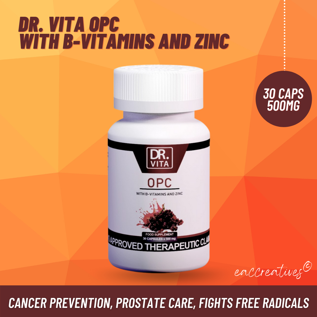Dr Vita OPC WITH BVITAMIN AND ZINC 30 CAPSULES X 500 MG Lazada PH
