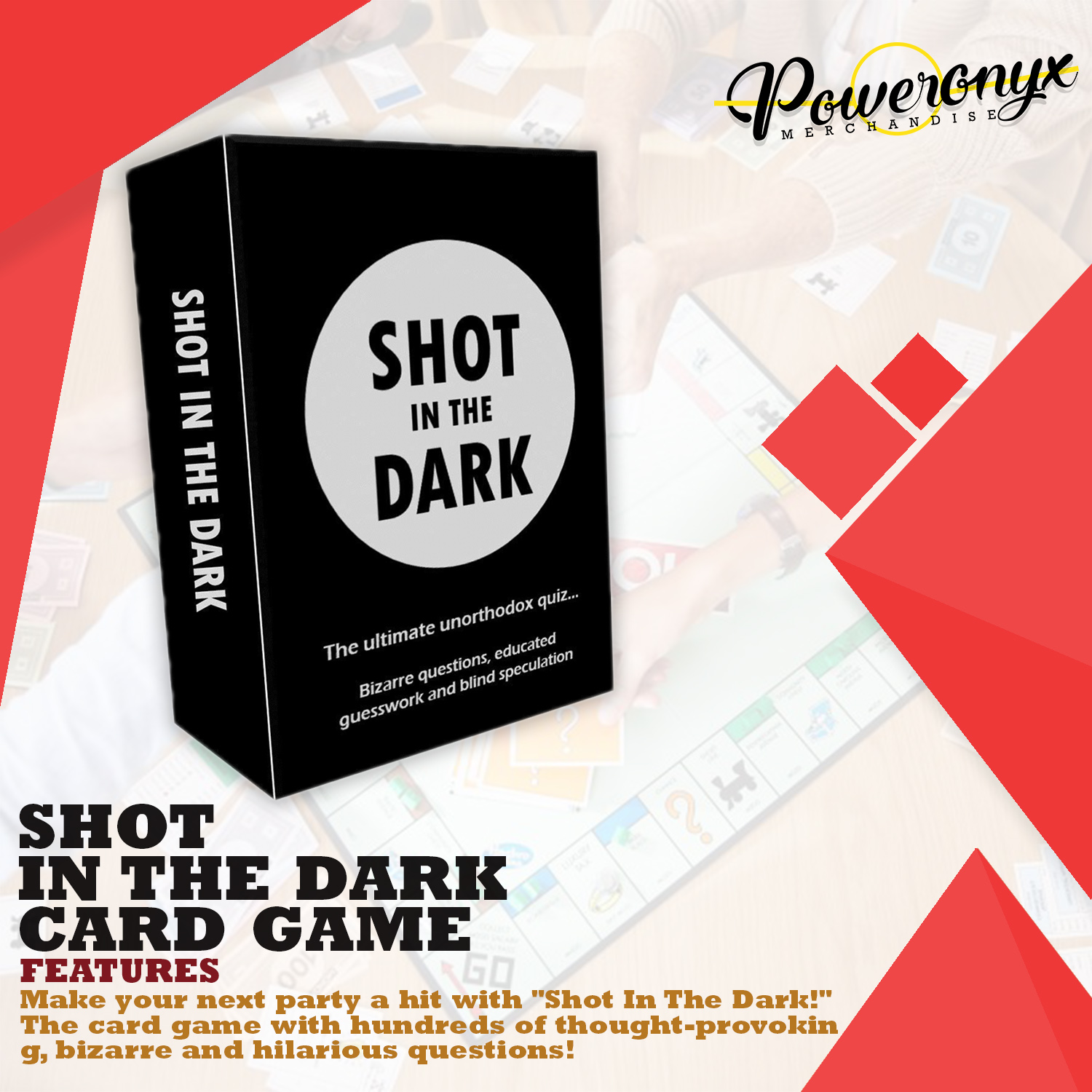 🇵🇭 Shot in the Dark Card Game The Ultimate Unorthodox Quiz Game Board Game Party Card Game 🇵🇭