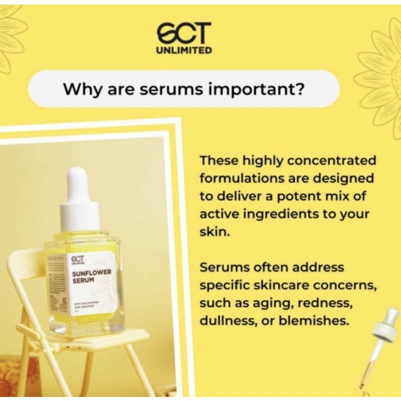 ECT Sunflower oil and serum Lazada PH