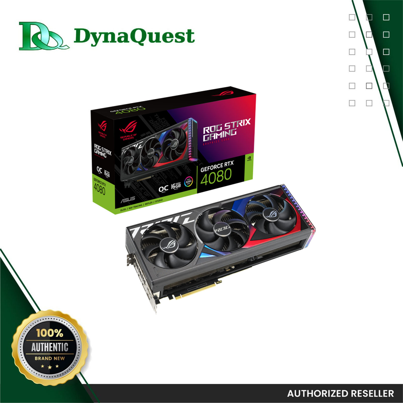 ASUS ROG Strix GeForce RTX ™ 4080 White Edition Gaming Graphics Card (PCIe  4.0, 16GB GDDR6X, HDMI 2.1a, DisplayPort 1.4a)