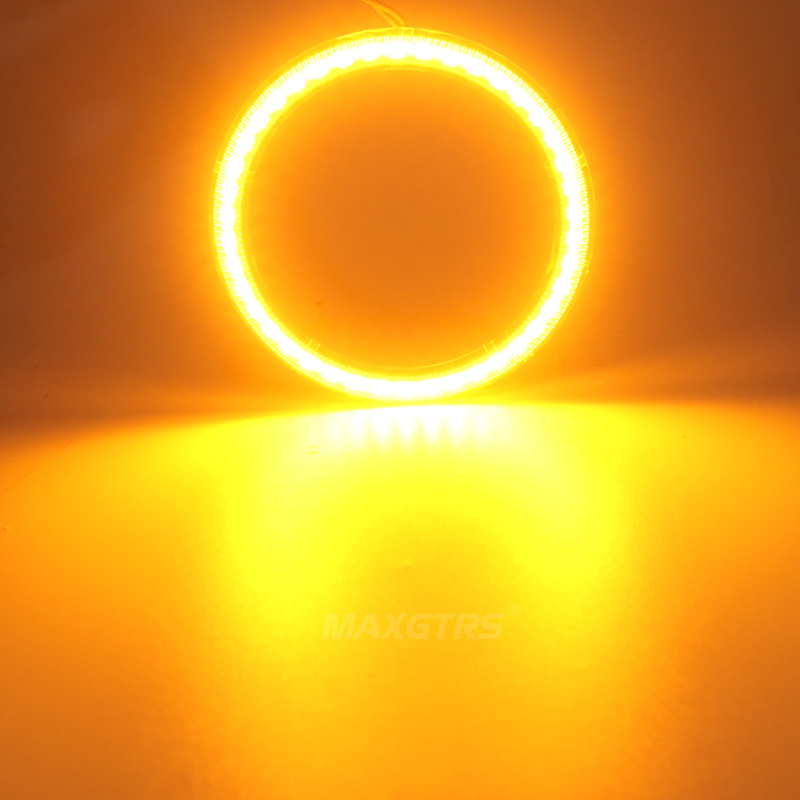 2x Angel Eyes 3528 Halo Ring LED Car Led Fog Light Motorcycle DRL