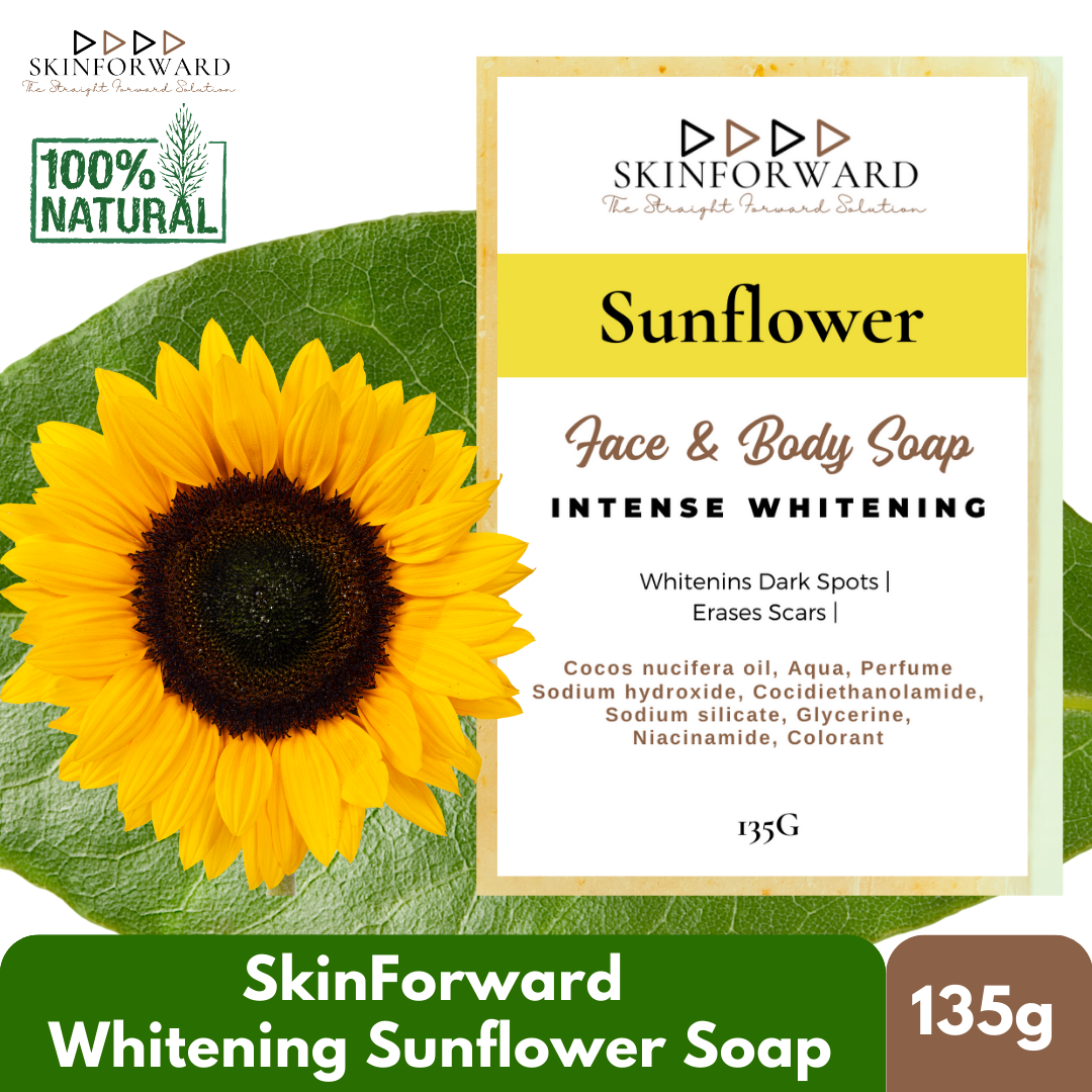 SkinForward Sunflower Soap Heals Redness and Roughness on Skin Very Rich in Vitamin E and