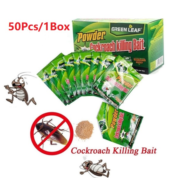 50 Pcs Cockroach powder killing bits outlet