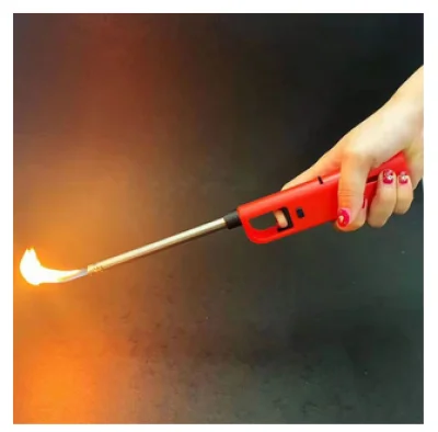 Long kitchen open flame igniter stick lighter for gas stove kitchen tools kitchen accessories home and living Kitchen refillable butane gas lighter LONG LIGHTER
