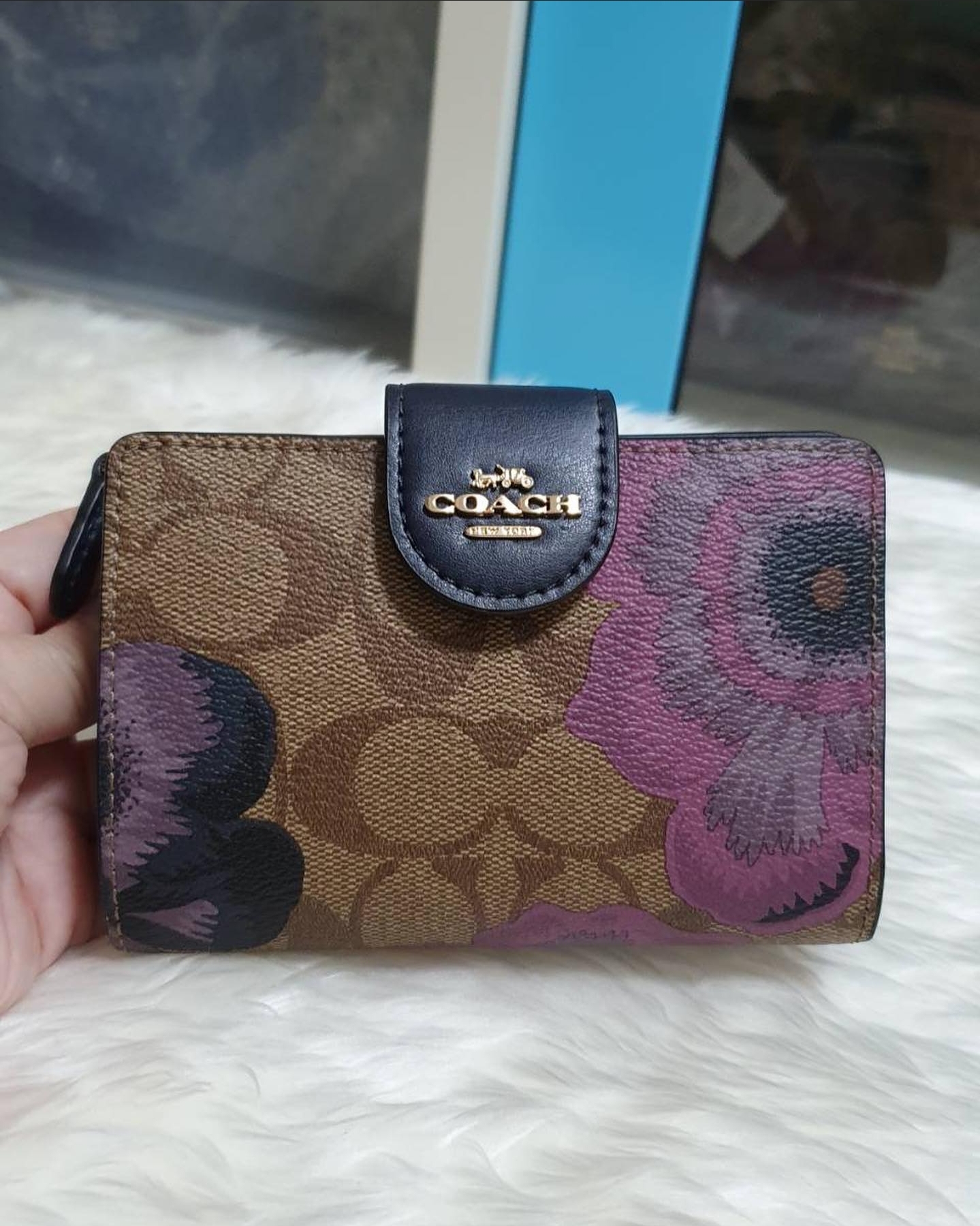 coach kaffe wallet