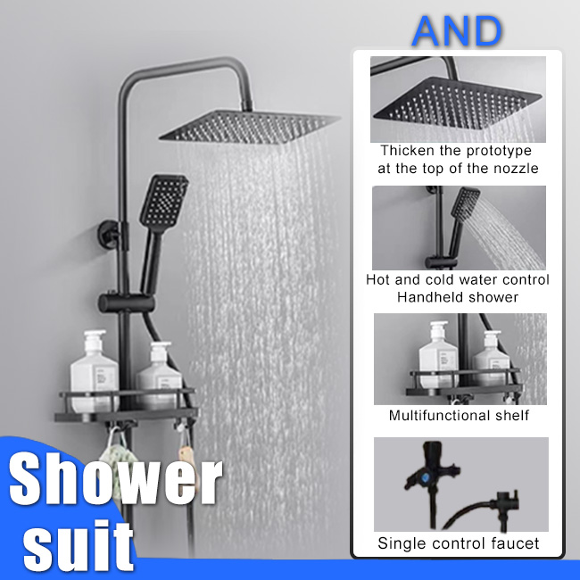 Tqtq Sus304 Shower Set Shower Faucet Bath Single Source Pressurized