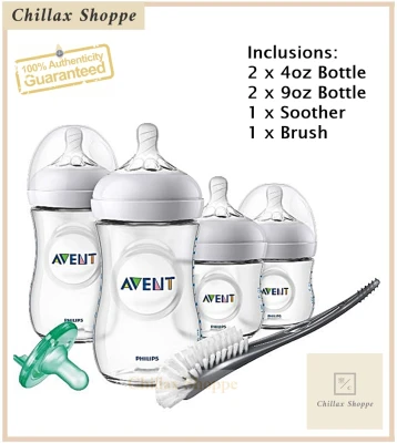 Philips Avent Natural Starter Set, Clear