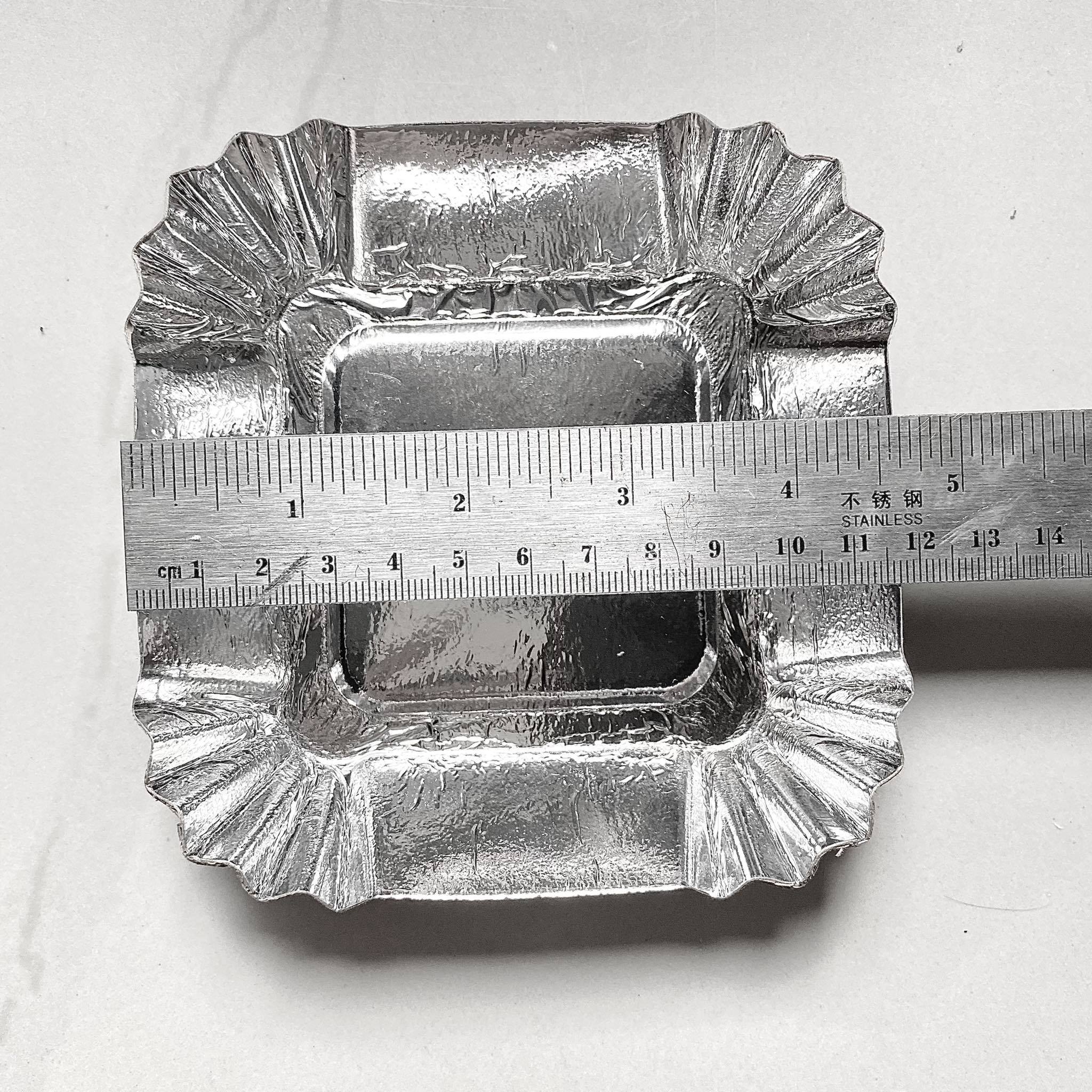 Paper Plate Trays Kikiam, Siomai Dumpling, Hotdog, Footlong, Square