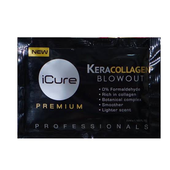 icure keratin blowout formaldehyde