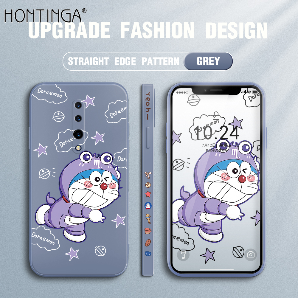 Hontinga Casing Case For OnePlus 7 7T Pro Case Cartoon Doraemon Anime  Square Original Liquid Soft Silicone Edge Pattern Case Full Cover Camera  Protection Cases Back Cover Phone Casing Softcase For Girls |