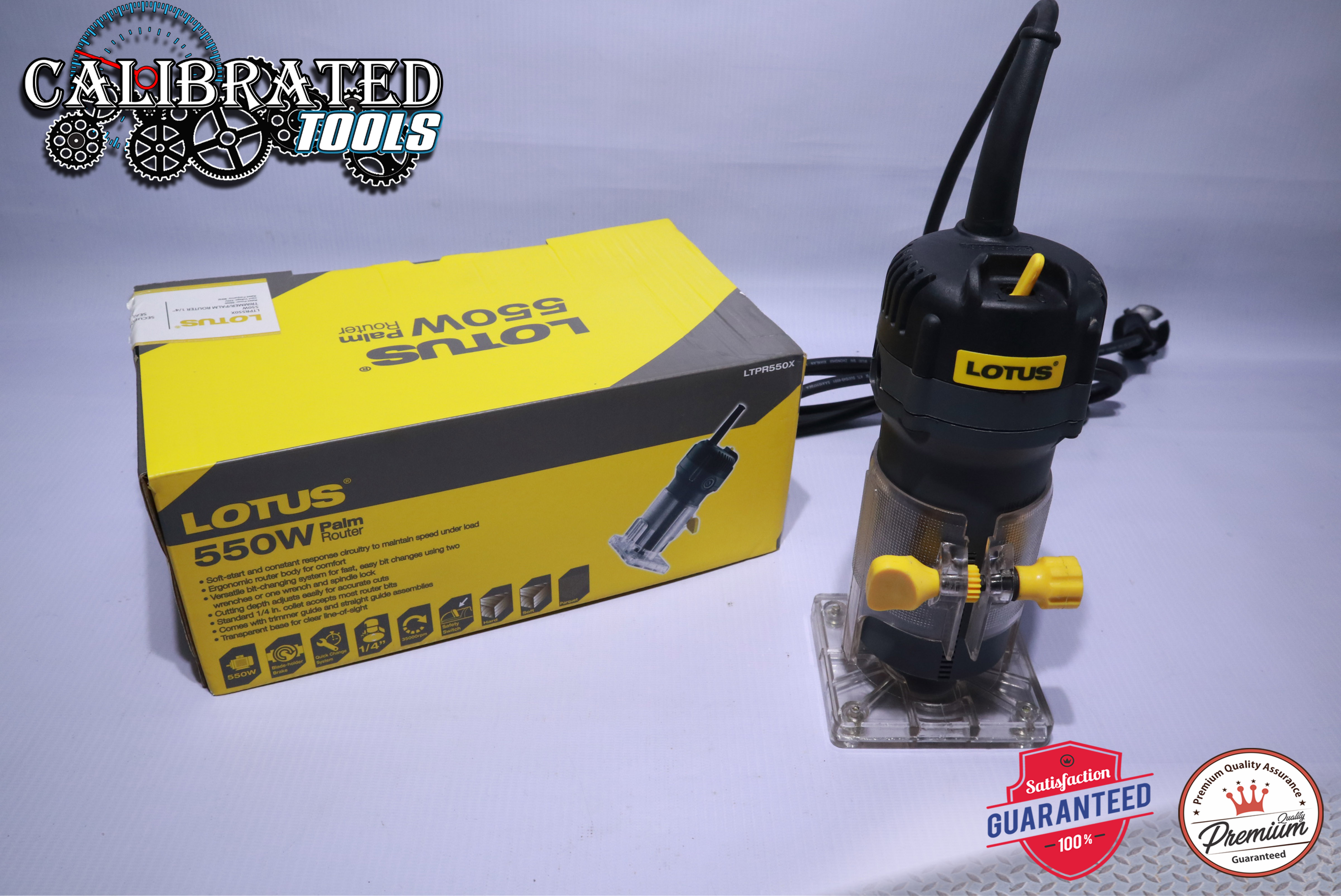Genuine Lotus Palm Router 550W 1/4" Collet LTPR550X Lazada PH