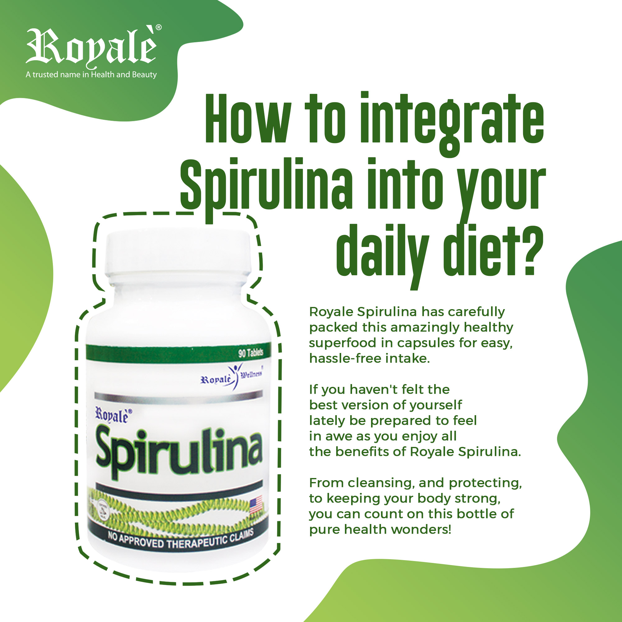 Spirulina Royale Benefits