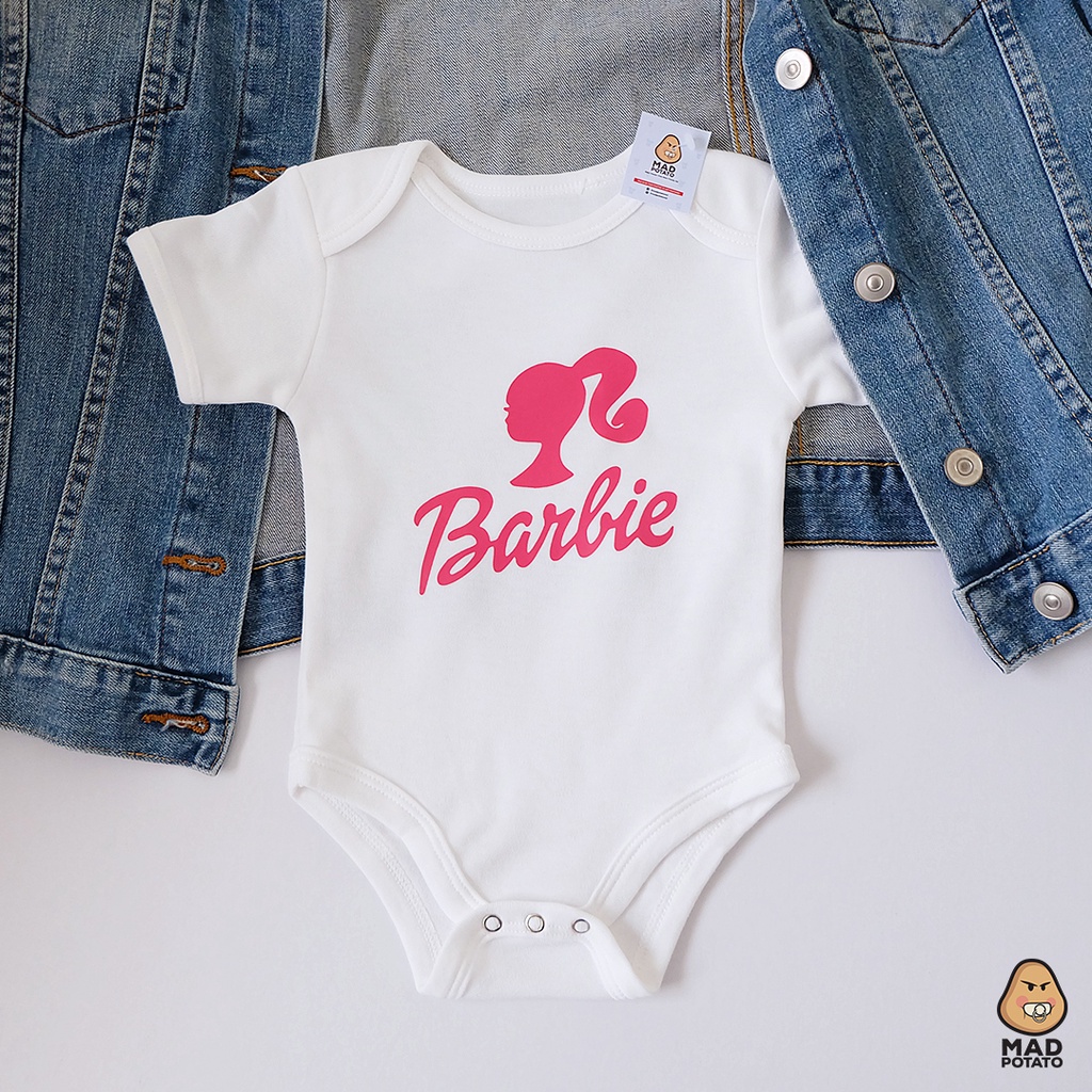 barbie baby onesie