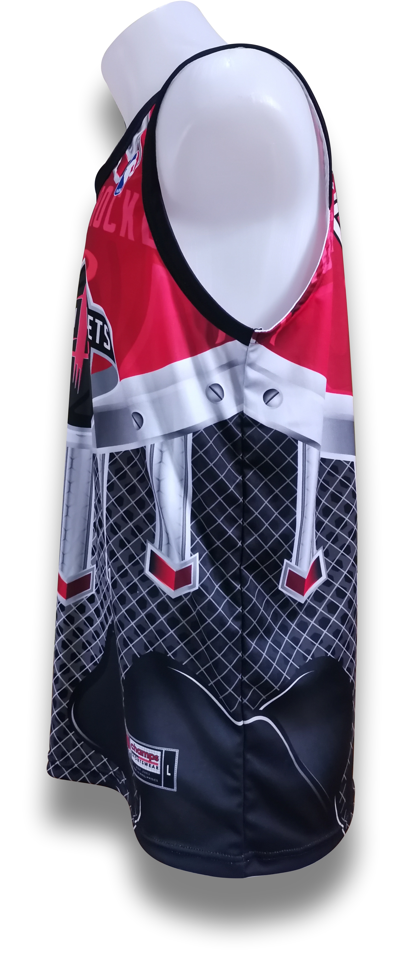 NBA JALLEN GREEN ROCKETS #0 WHITE/RED HIGH QUALITY FULL SUBLIMATION  BASKETBALL JERSEY- ALFA