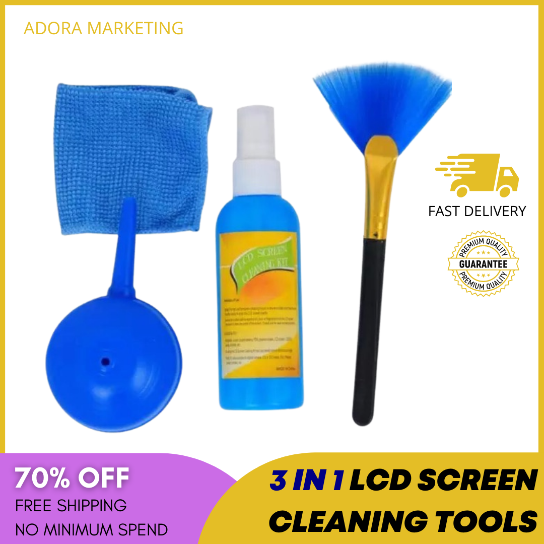Expert LCD Screen Cleaning Kit Universal Screen Cleaning Kit for LCD