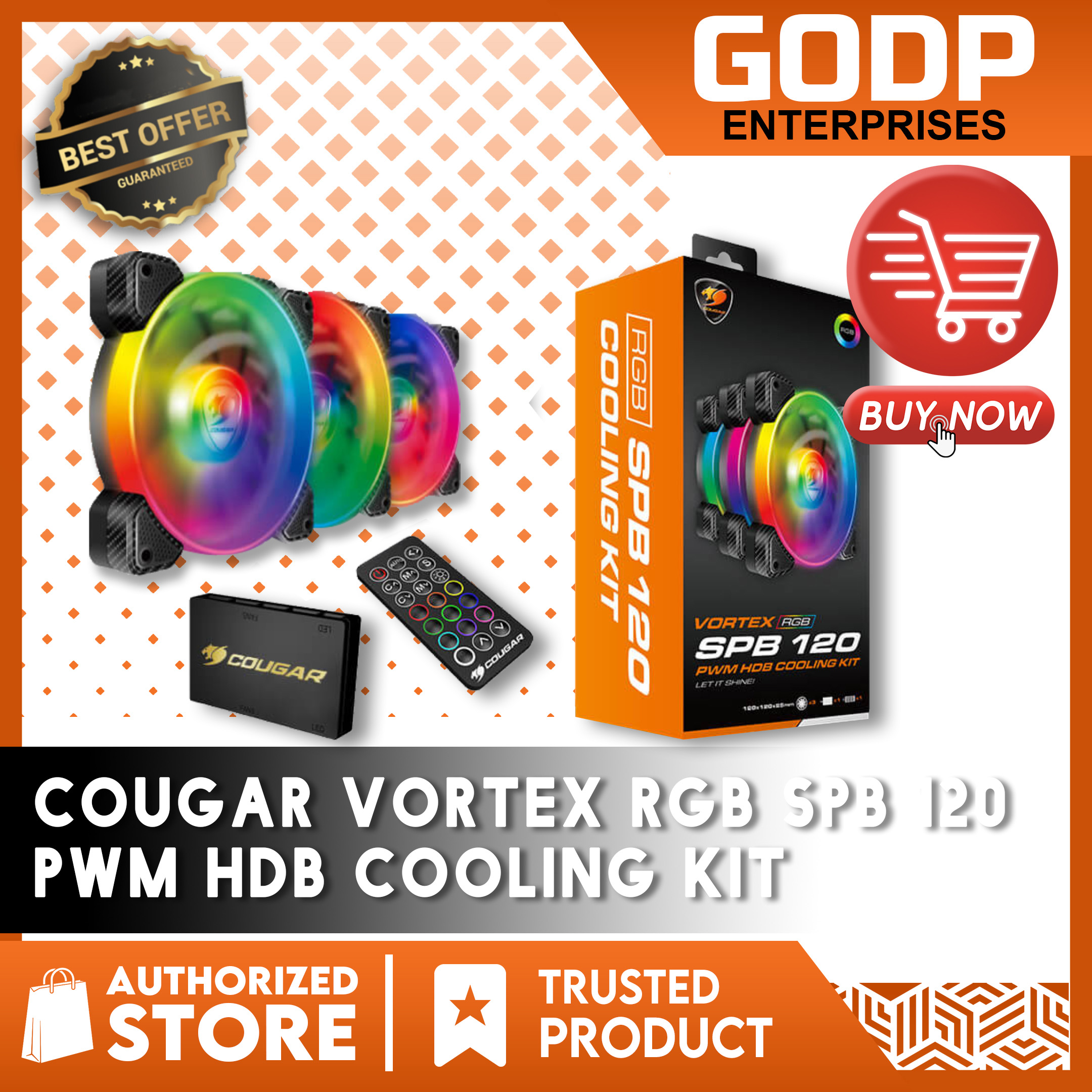 cougar vortex rgb spb 120