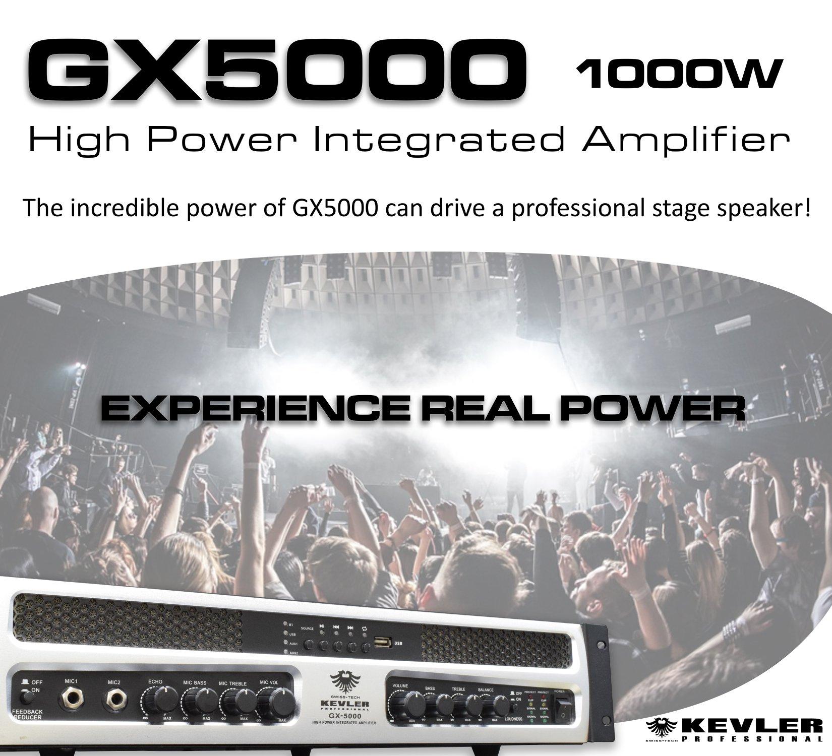 21 Original Kevler Gx 5000 1000w X2 Professional Power Amplifier Gx 5000 Gx5000 Lazada Ph