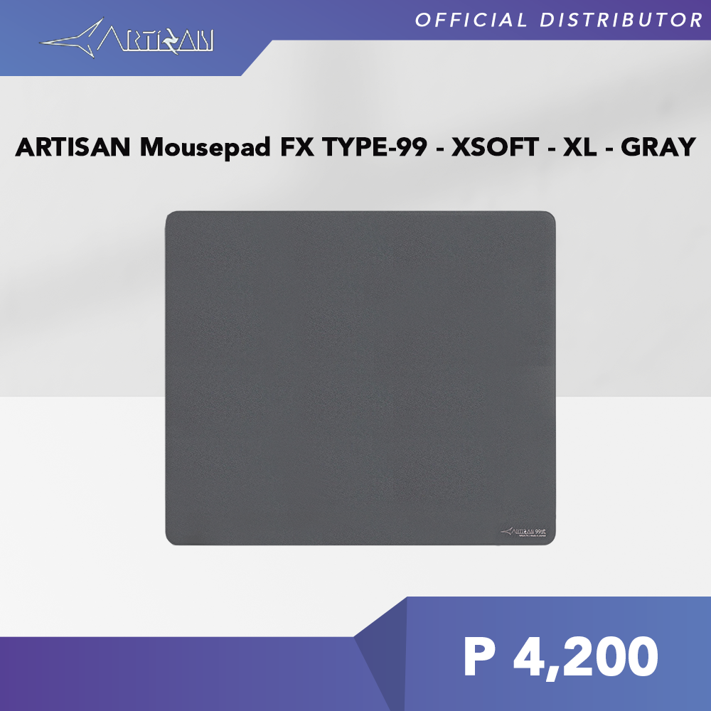 NINJA FX 99式 XSOFT L グレー FX-T99-XS-L-G Artisan Mousepad NINJA FX 99式 XSOFT L グレー FX-T99-XS-L-G Artisan Mousepad