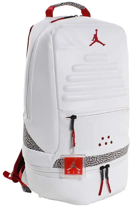 jordan backpack white