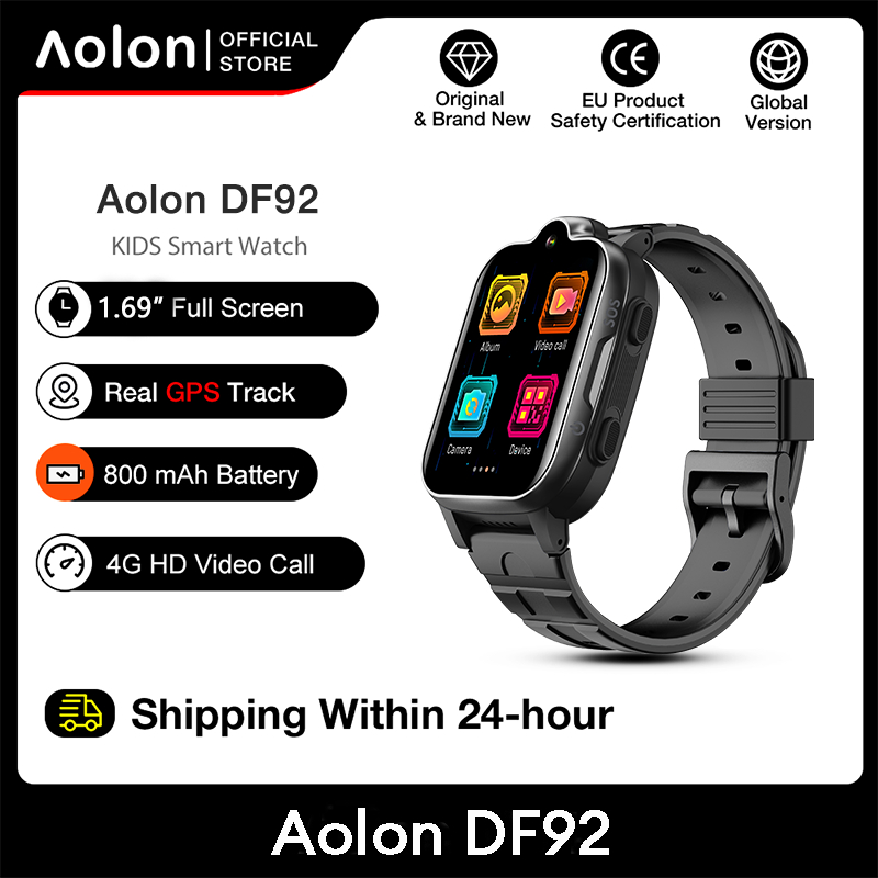 Aolon Gps Sim Watch Aolon DF92 Smart Watch For Kids GPS+LBS+WI-FI