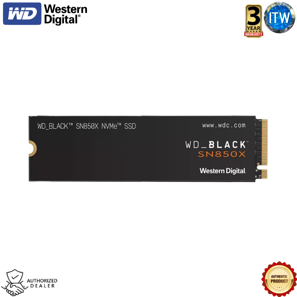 ラッピング不可】 Western Digital WDS100T2X0E M.2 NVMe 内蔵SSD 1TB WD_BLACK SN850X SSD  ヒートシンク非搭載