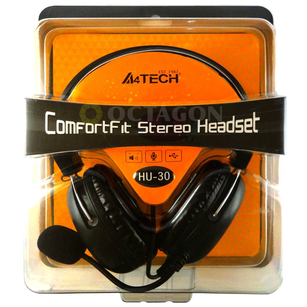 A4tech HU-30 ComfortFit Stereo USB 
