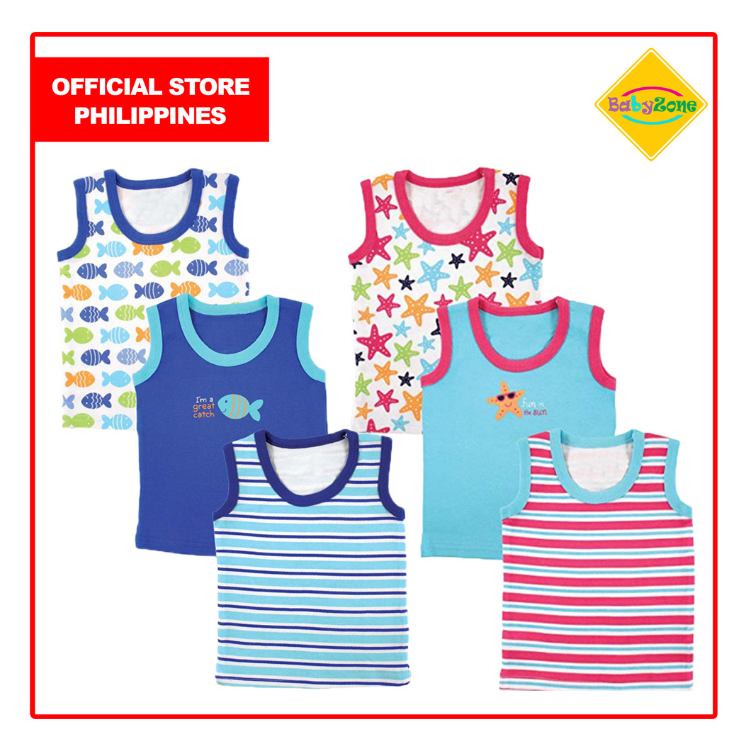 3 Pack Luvable Friends Sleeveless Tee Tops Pink 