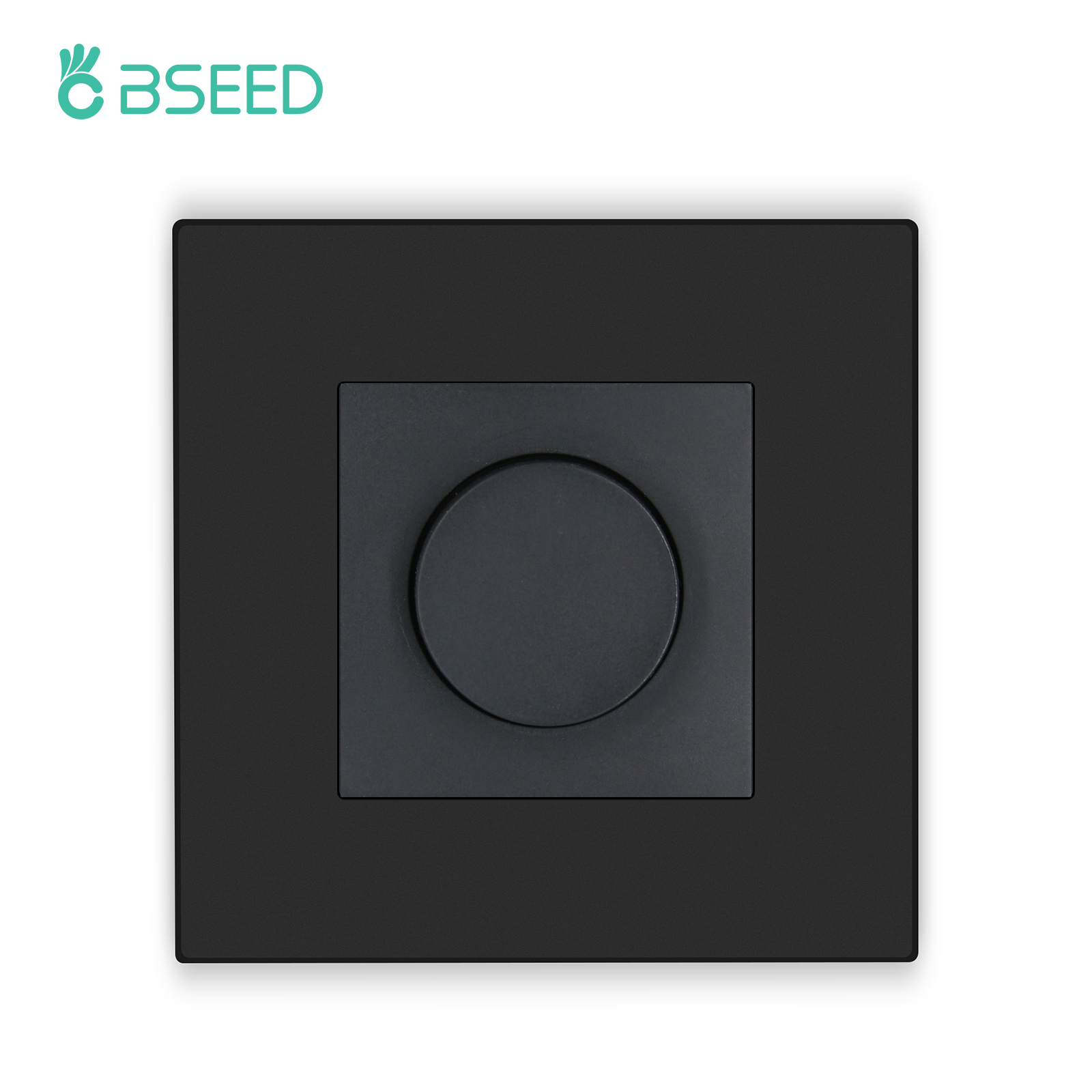 BSEED Dimmer Light Switch Rotary Knob Glass Mechanical LED Dimmable