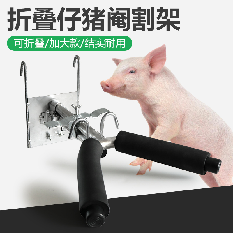 【FREE SHIPPING】 Pigs Piglet Castration Rack Kapon Pig farm Equipment