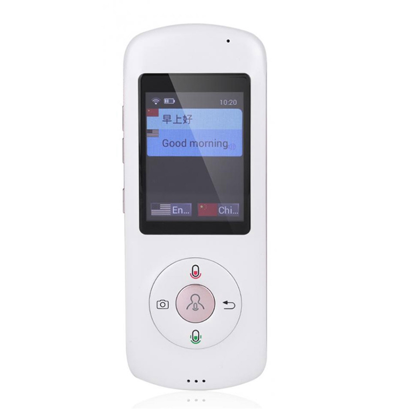 2.4inch 41 Languages Photographing Text Translator Touch-Screen WIFI Bluetooth Pocket Interpreter Real Time Voice Language Multilingual Translator