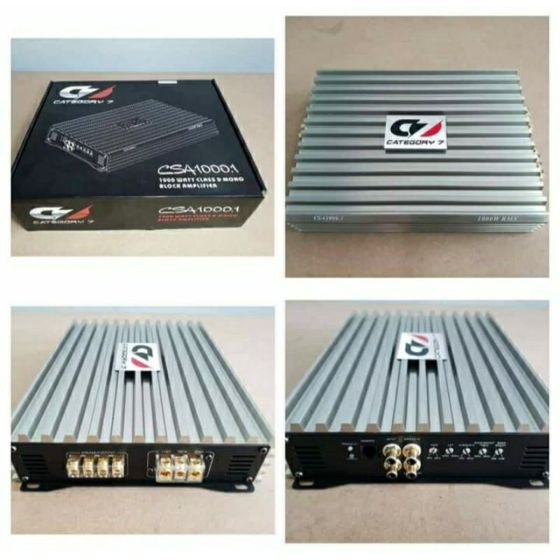 CATEGORY 7 CSA1000.1D MONO BLOCK CAR AMPLIFIER Lazada PH