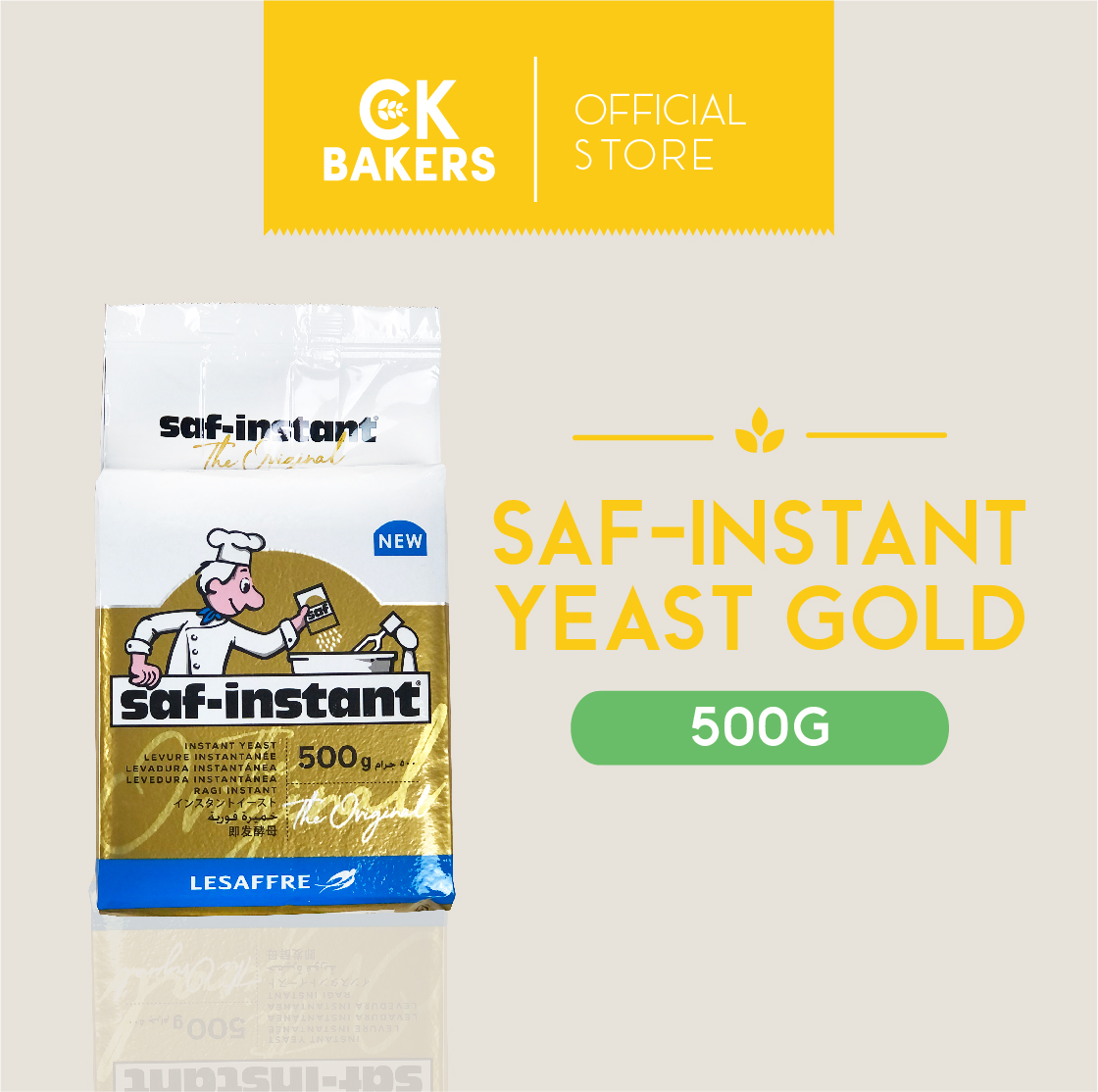 Saf Instant Yeast Gold 500g Lazada PH
