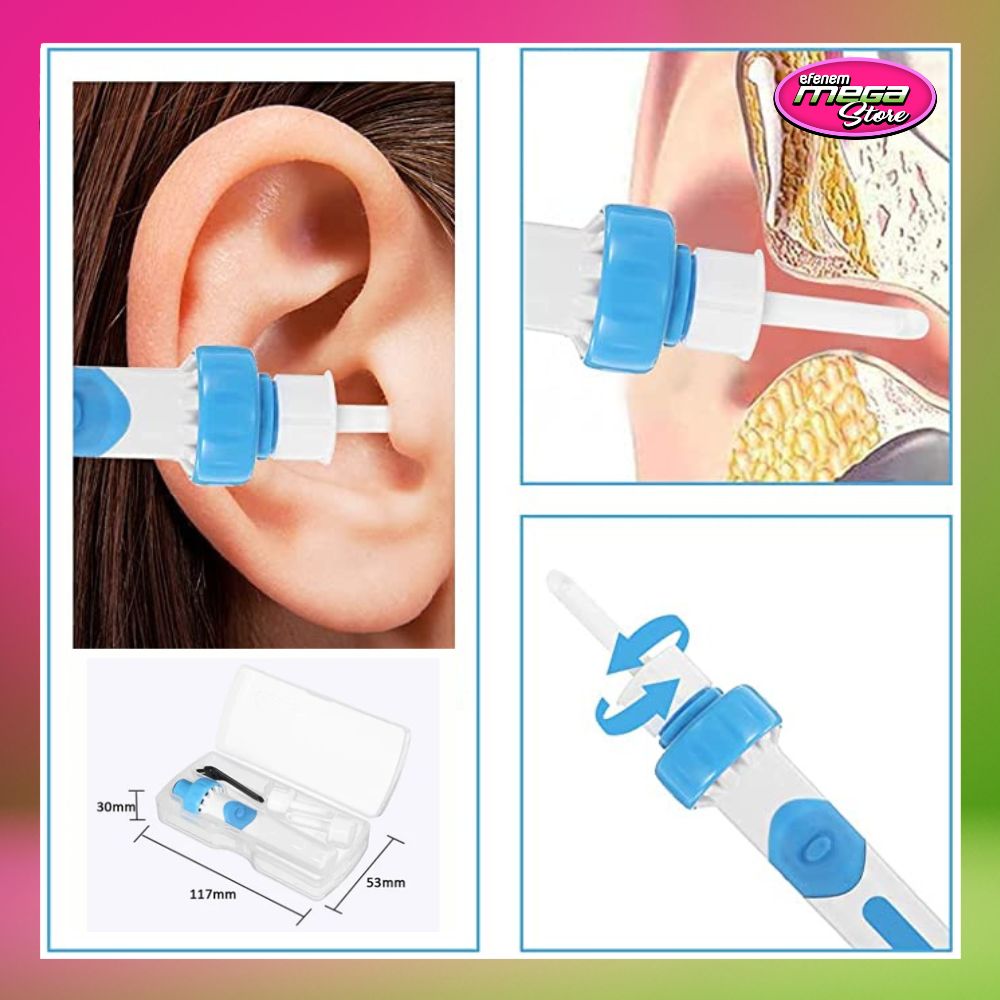 EFENEM Earwax Removal Kit, Ear Cleaner, Portable Automatic Electric
