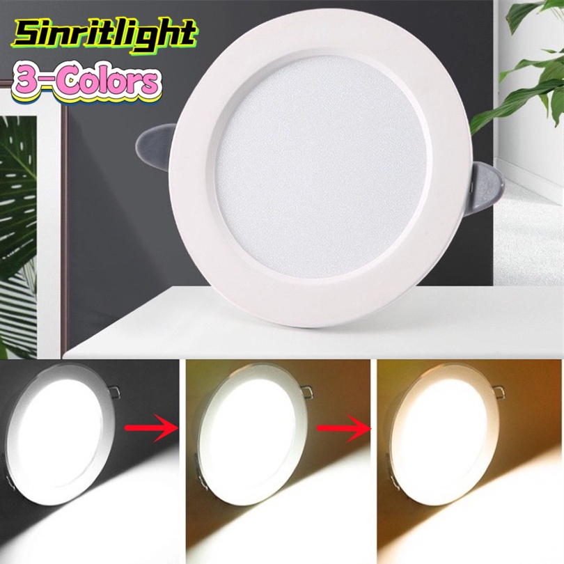 LED Tri color changing downlight pinlight adjustable 5W ceiling light