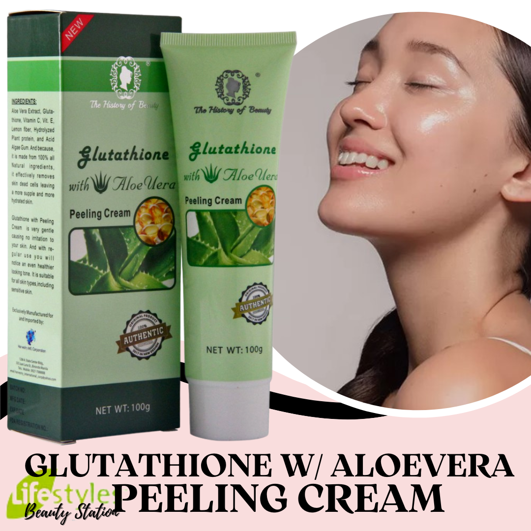 the history of beauty glutathione with aloe vera Woman Applying Aloe Vera Gel On Skin Close Up main image 1