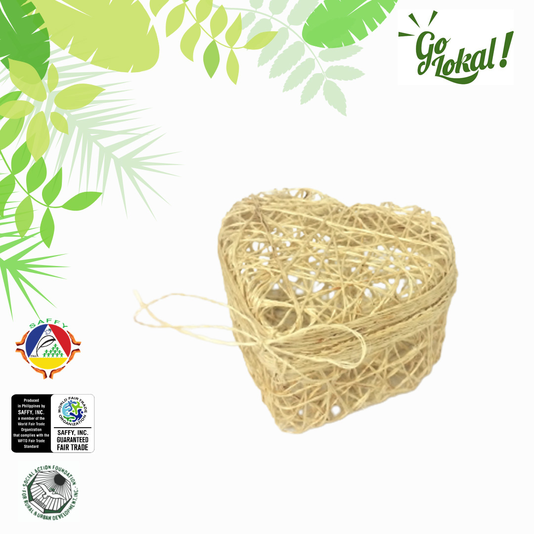 Abaca Twine Heart Box Lazada PH