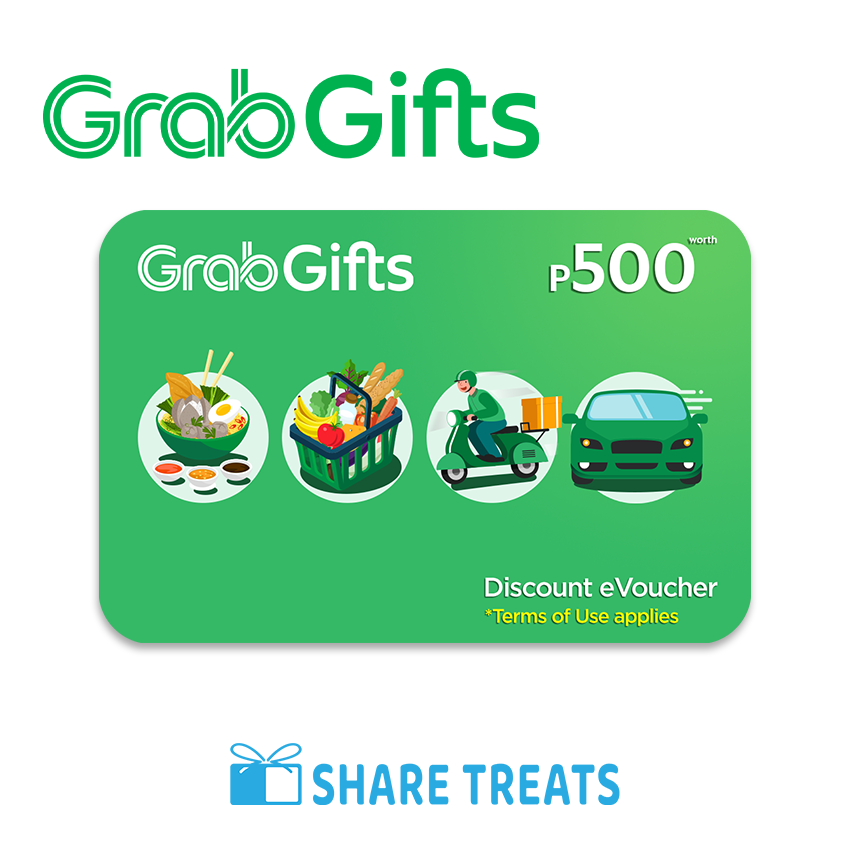 GrabGifts P500 Gift Code (SMS eVoucher) Lazada PH