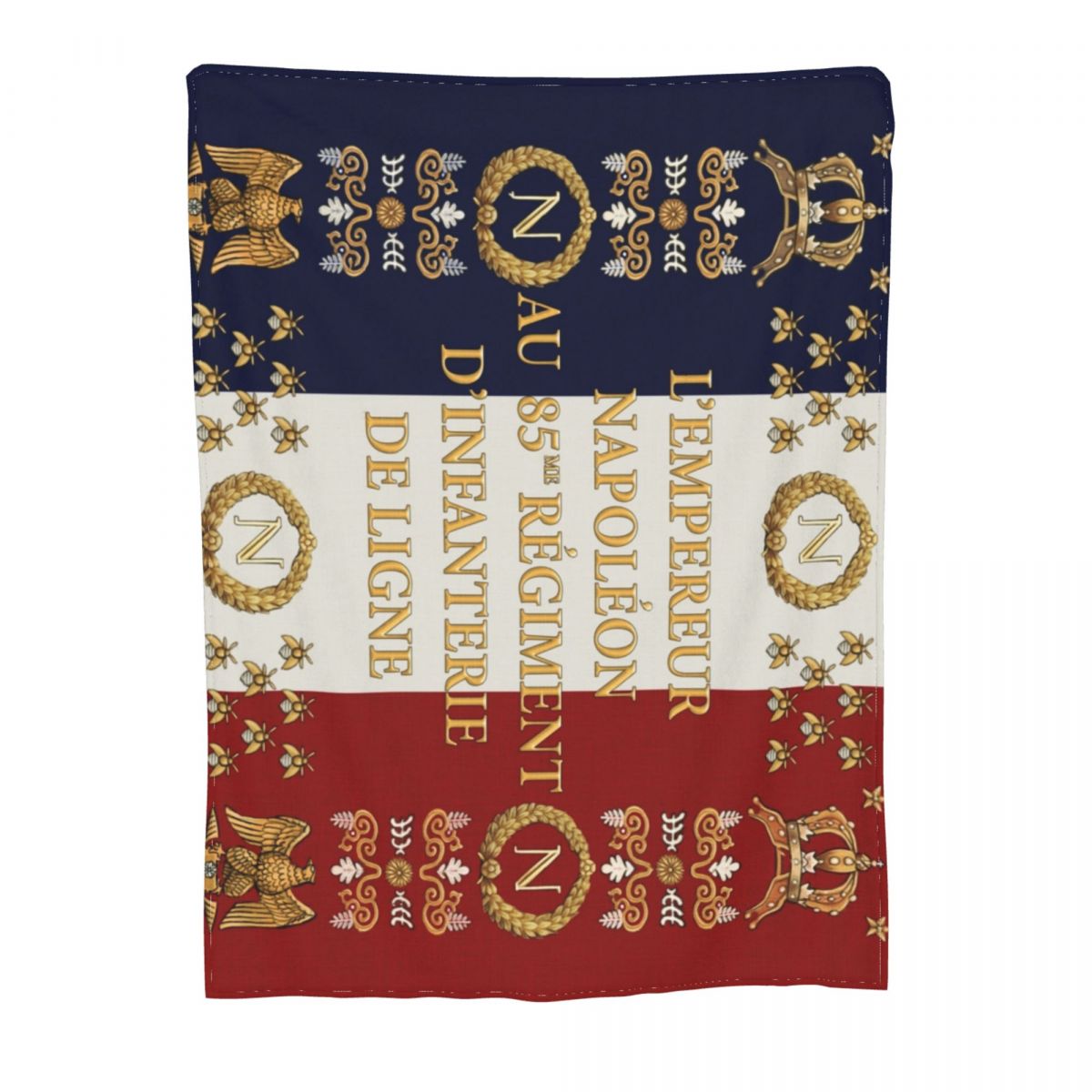 Napoleonic French Regimental Flag Blankets Flannel All Season