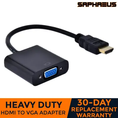 HDMI Input to VGA Adapter Converter For PC Laptop NoteBook HD DVD