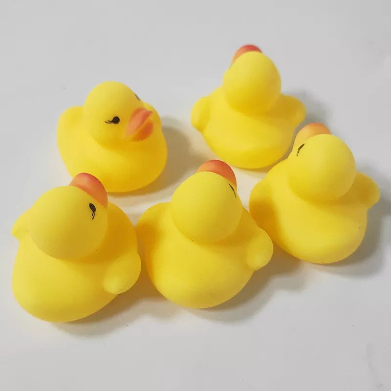 Cute Baby Duck Bath Tub Toy Mini Float Duck Yellow Lazada PH