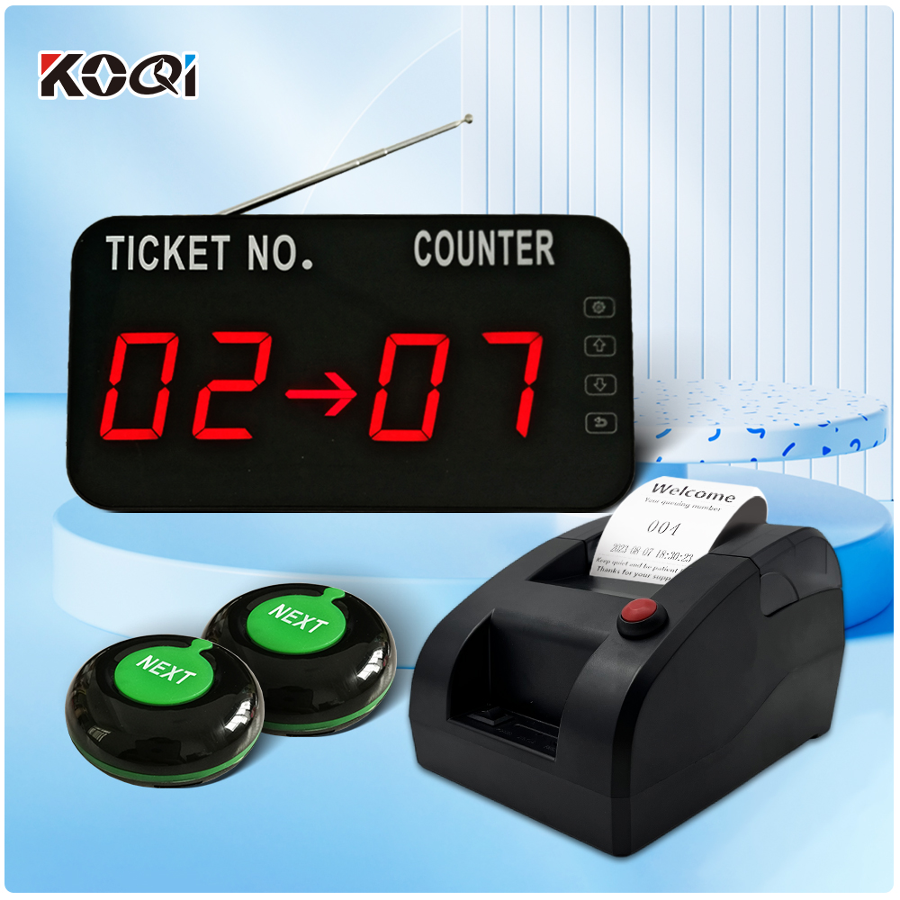 Queuing system machine Queue wireless calling system for restaurant ...