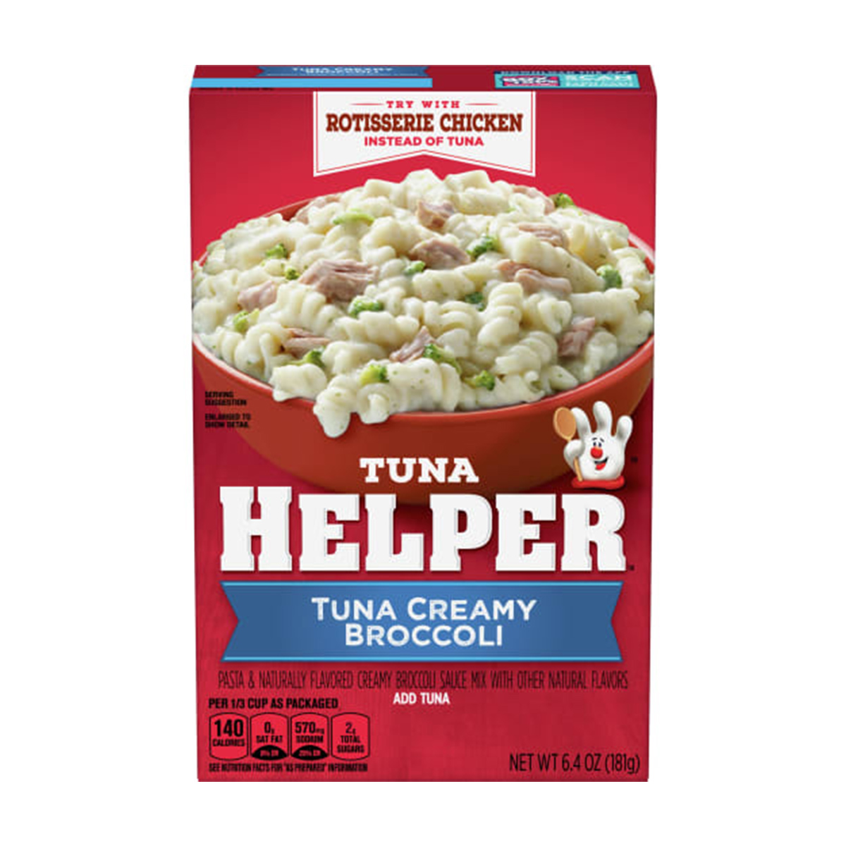 Betty Crocker Tuna Helper, Tuna Creamy Broccoli (No Tuna Included) 181g