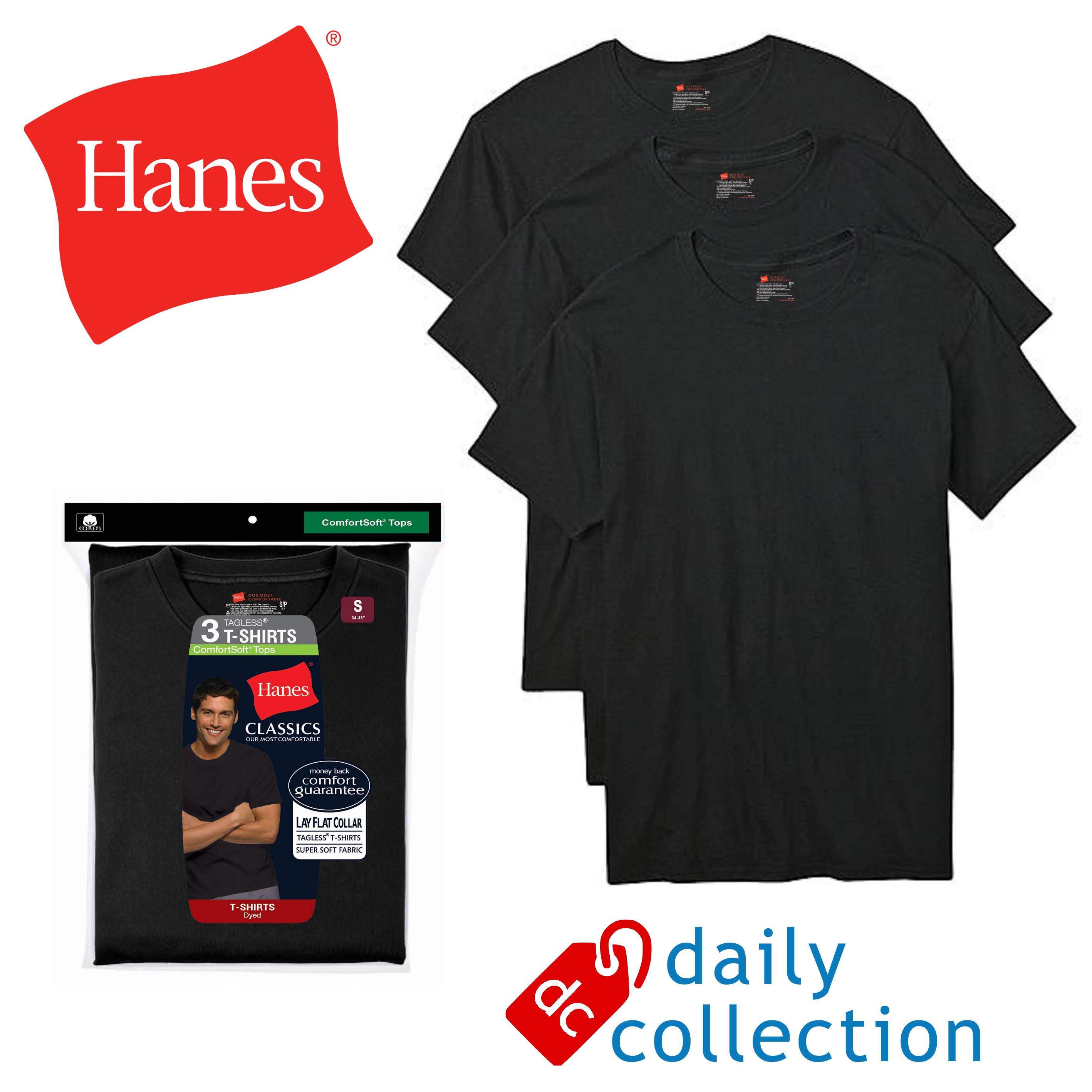 black hanes shirt