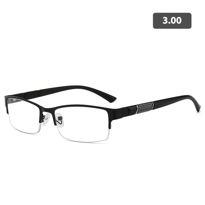 F.six Classic Business Eyeglasses Anti Radiation Metal Square Frame ...