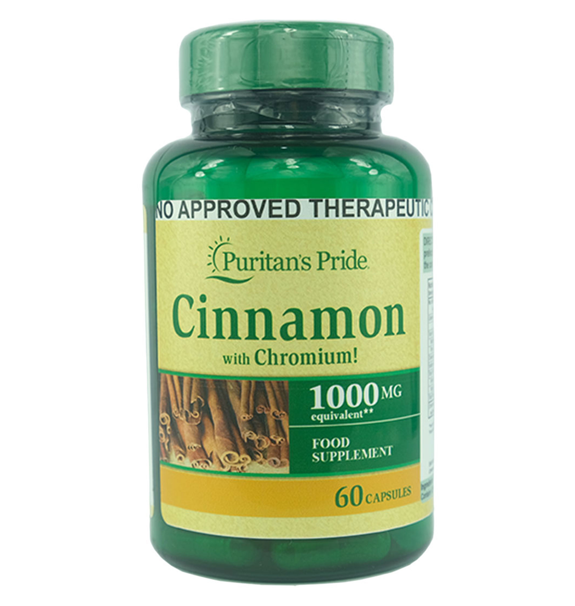 Puritan's Pride Cinnamon Chromium 60 capsules review and price