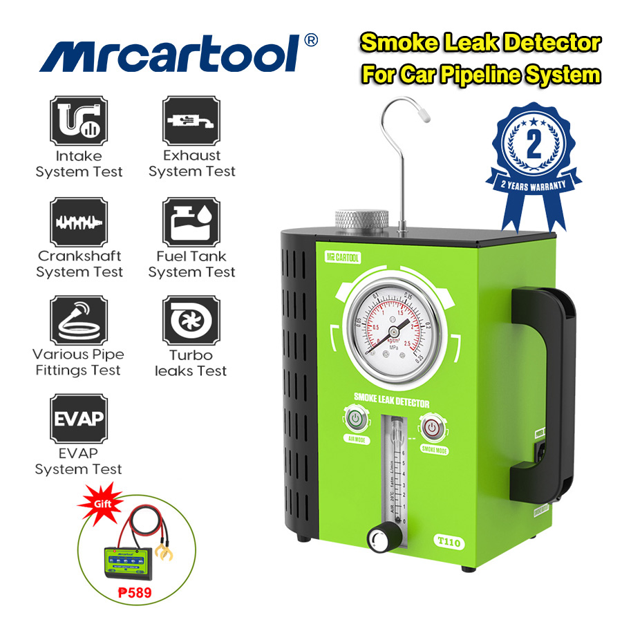 MRCARTOOL T110 Smoke Leak Detector Automotive Pipe Leak Diagnostic Tool