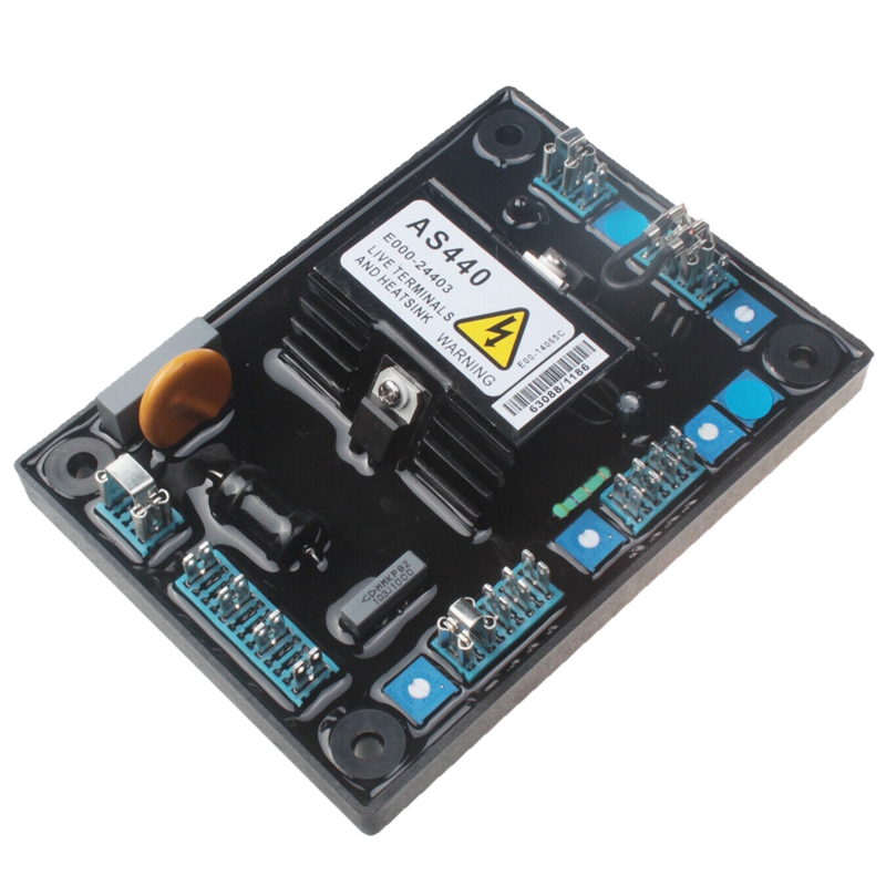 AS440 Generator Automatic Voltage Regulator Input AC 190-264V 4A Engine AVR Voltage Regulator Generator Accessories and Parts