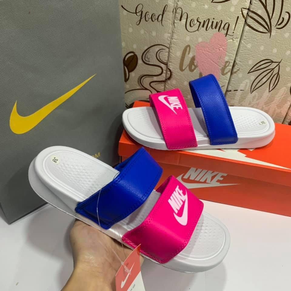 nike slippers womens pink