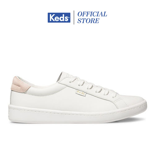 Keds ace leather hot sale white blush