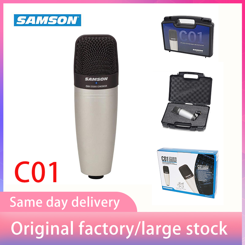 Samson c01 condenser microphone for recording vocals, acoustic